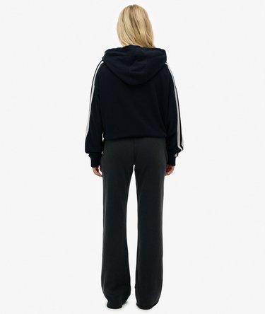 Athletic Embroidered Flare Joggers Image 6