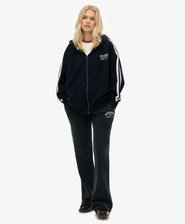 Athletic Embroidered Flare Joggers