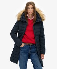 Fuji Faux Fur Hood Mid Length