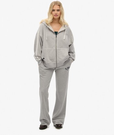 Athletic Essentials Relaxed Zip Hoodie Image 3