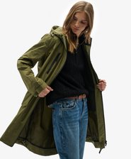 Hooded Longline Shell Parka