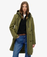 Hooded Longline Shell Parka