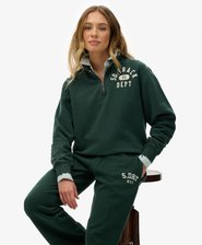 Athletic Essentials Applique Half Zip Sweatshirt