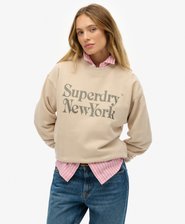 Sweatshirt Ample Col Rond Brand Mark