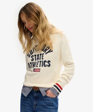 Slouchy Intarsia Graphic Knitted Jumper