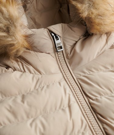 Fuji Faux Fur Hooded Gilet Image 7