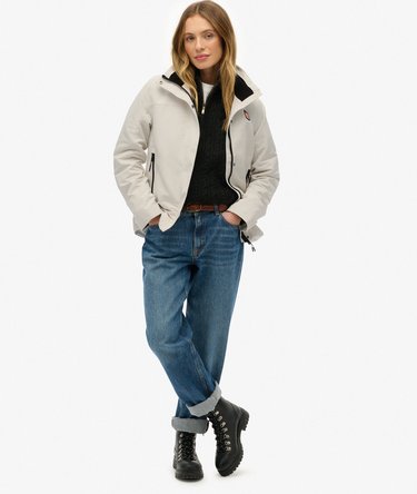 Non Hooded Shell Jacket Image 3