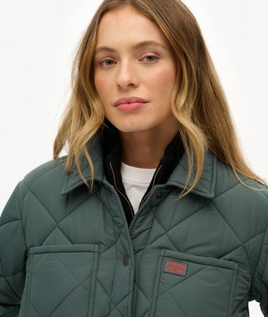 Quilted Chore Liner Jacket Image 4