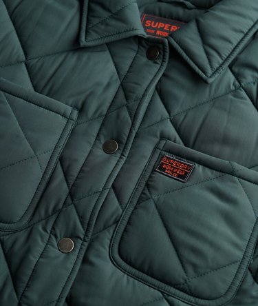 Quilted Chore Liner Jacket Image 7