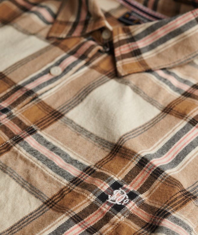 Check Flannel Boyfriend Shirt