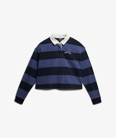 Athletic Essentials Stripe Rugby Top Image 6