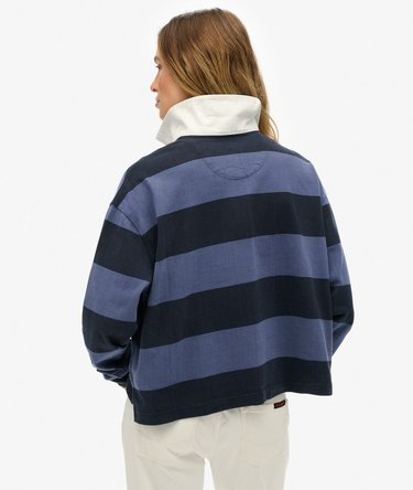 Athletic Essentials Stripe Rugby Top Image 5