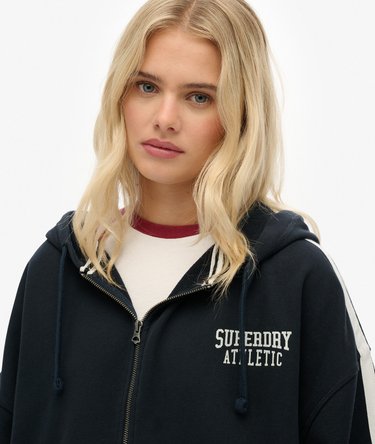 Athletic Essentials Relaxed Zip Hoodie Image 4