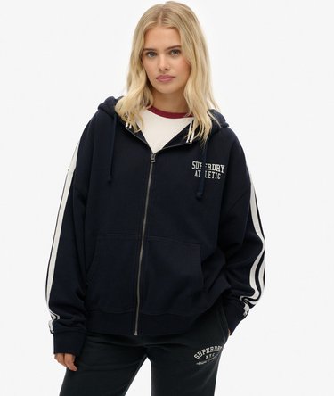 Athletic Essentials Relaxed Zip Hoodie Image 1