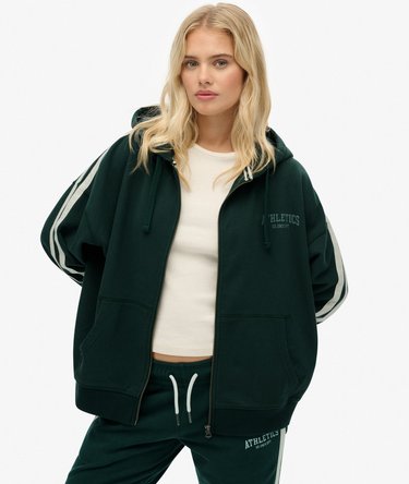 Athletic Essentials Relaxed Zip Hoodie Image 1