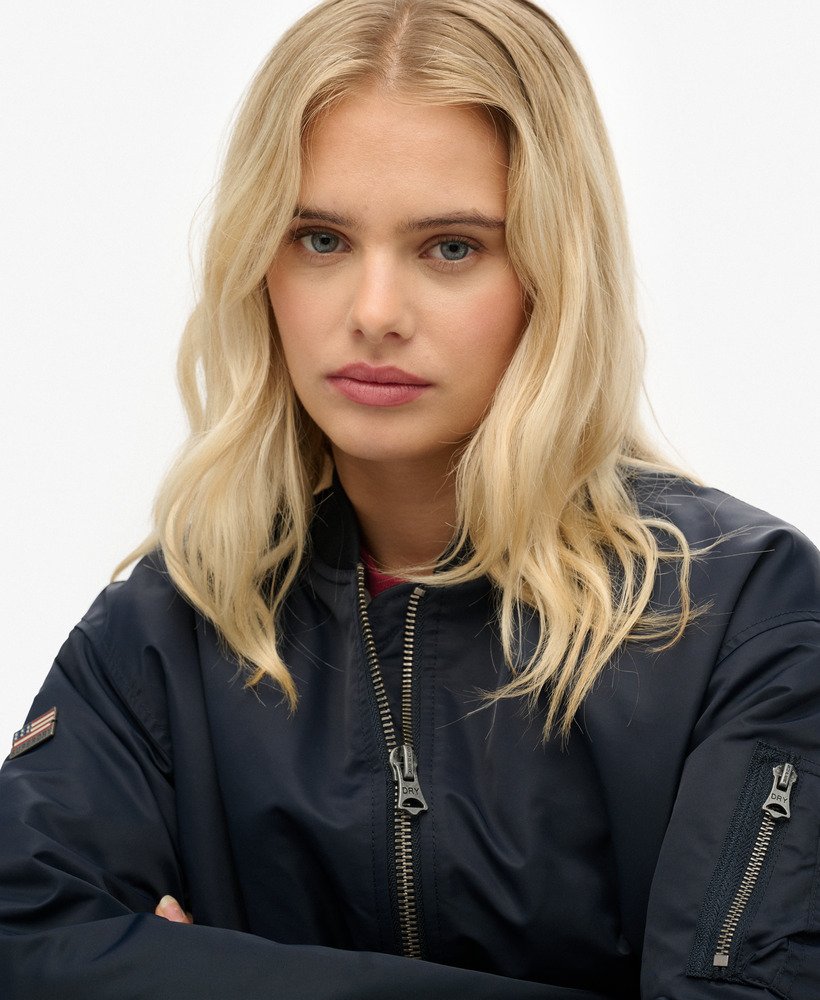 Dames MA1 Bomberjack in eclipse navy | Superdry NL