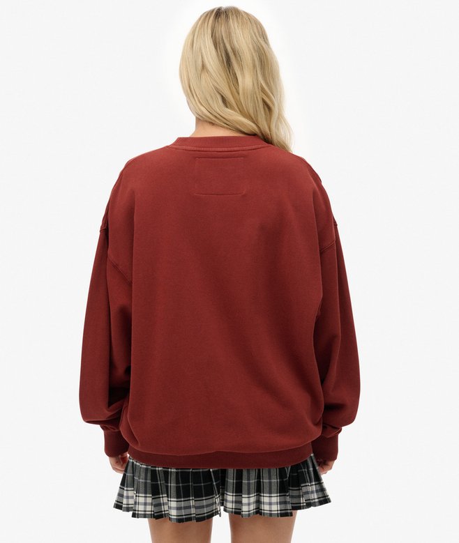 Outdoor Location Loose Crew Sweatshirt
