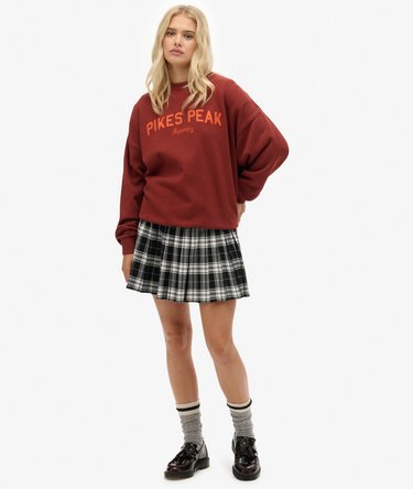 Outdoor Location Loose Crew Sweatshirt Image 3
