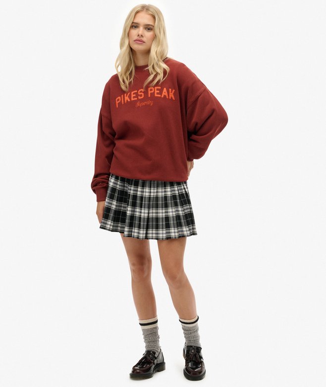 Outdoor Location Loose Crew Sweatshirt