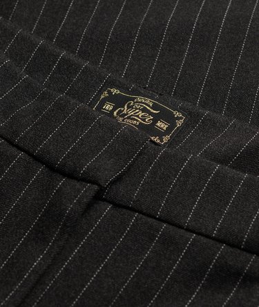 Mid Rise Pinstripe Trousers Image 7
