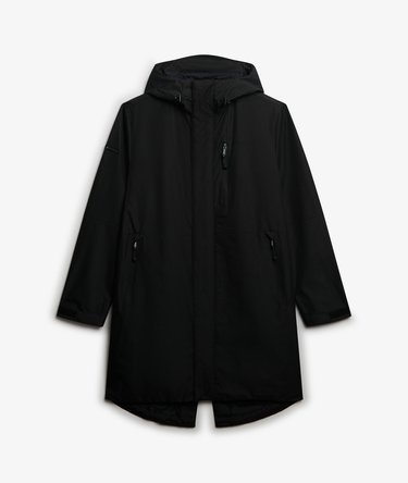 Hooded Tech Fishtail Parka Image 7