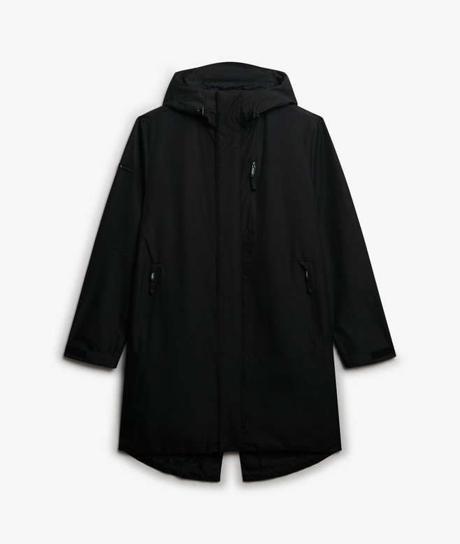 Hooded Tech Fishtail Parka