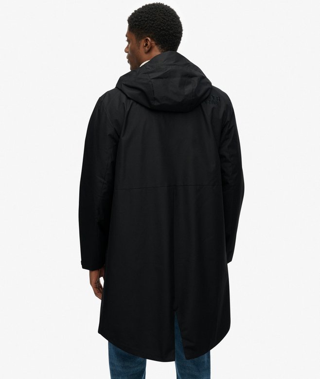 Hooded Tech Fishtail Parka