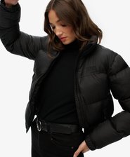 Non Hooded Tech Padded Jacket