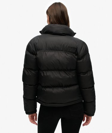 Non Hooded Tech Padded Jacket Image 6