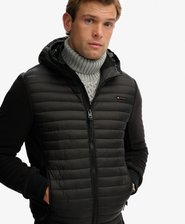 Chaqueta híbrida polar con capucha Storm
