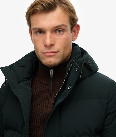 Everest Short Hooded Puffer Jacket Image 4