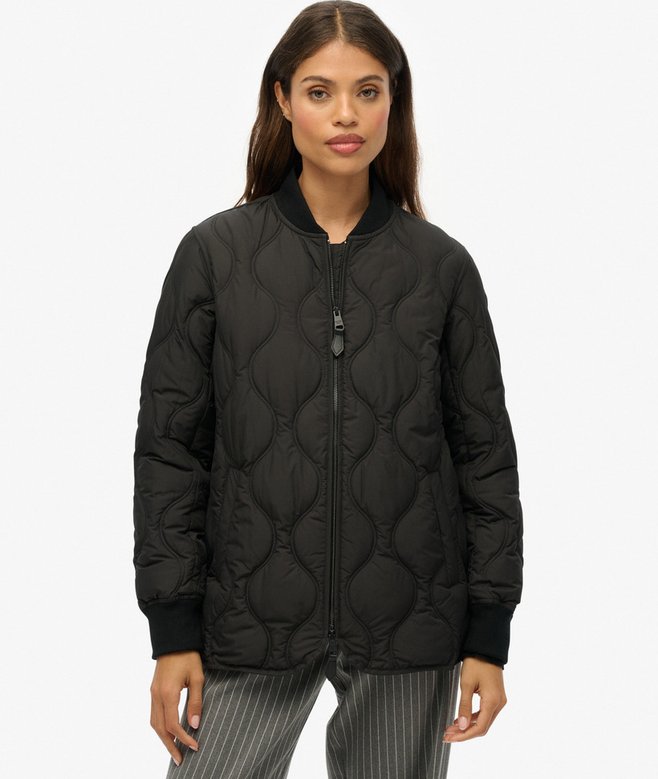 Short Quilted Liner Jacket