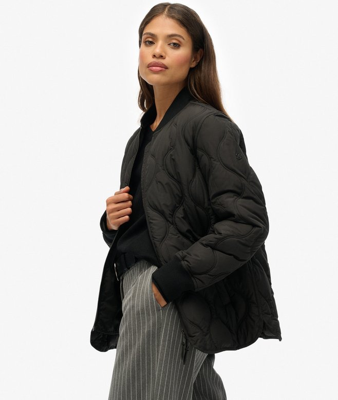 Short Quilted Liner Jacket