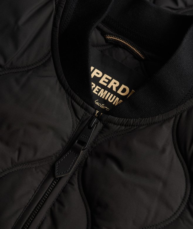 Short Quilted Liner Jacket