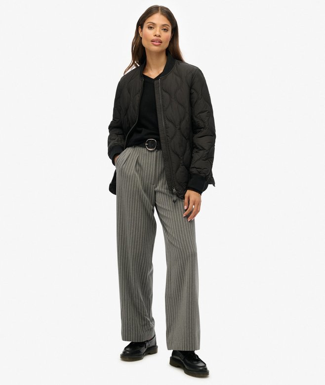 Short Quilted Liner Jacket