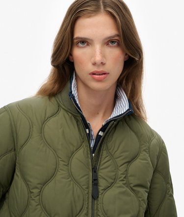 Longline Quilted Liner Jacket Image 5