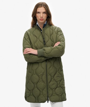 Longline Quilted Liner Jacket Image 6