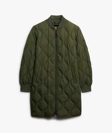 Longline Quilted Liner Jacket Image 8