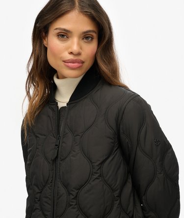 Longline Quilted Liner Jacket Image 4
