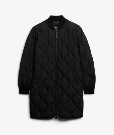 Longline Quilted Liner Jacket Image 8