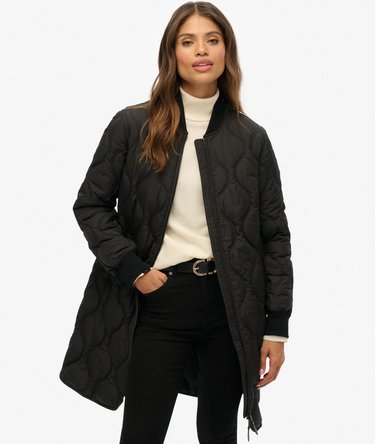 Longline Quilted Liner Jacket Image 1