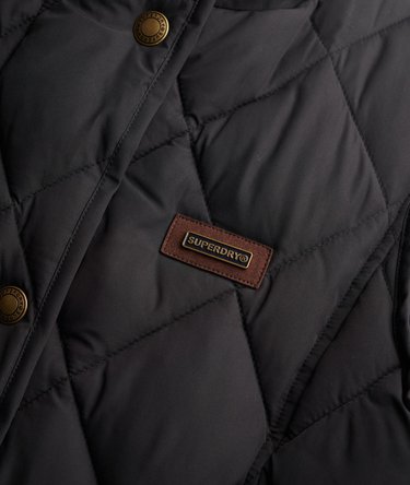 Cord Trimmed Liner Gilet Image 7