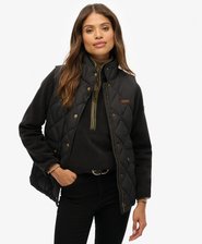 Cord Trimmed Liner Gilet