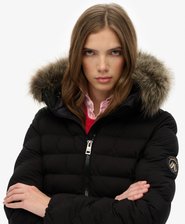 Fuji Faux Fur Hood Padded Jacket
