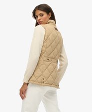 Cord Trimmed Liner Gilet