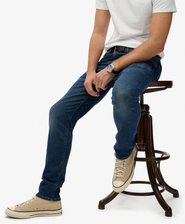 Organic Cotton Vintage Slim Straight Jeans