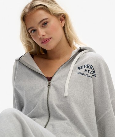 Athletic Essentials Oversized Zip Hoodie Image 2