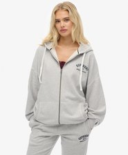 Athletic Essentials Oversized Zip Hoodie
