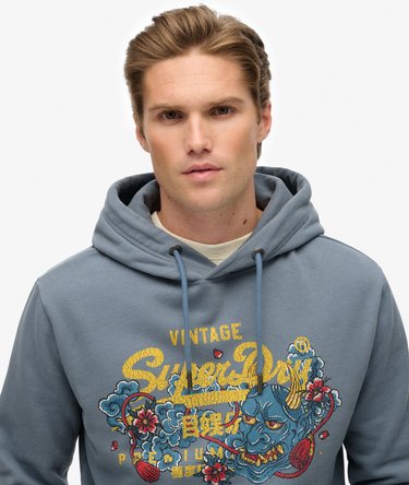 Vintage Logo Tokyo Relaxed Hoodie Image 4