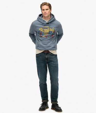 Vintage Logo Tokyo Relaxed Hoodie Image 3